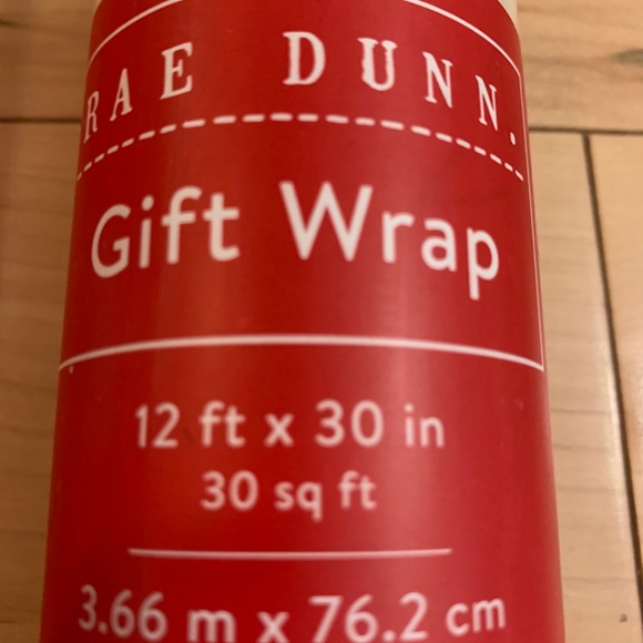 🆕 Rae Dunn Christmas Wrapping Paper Roll - Picture 2 of 5